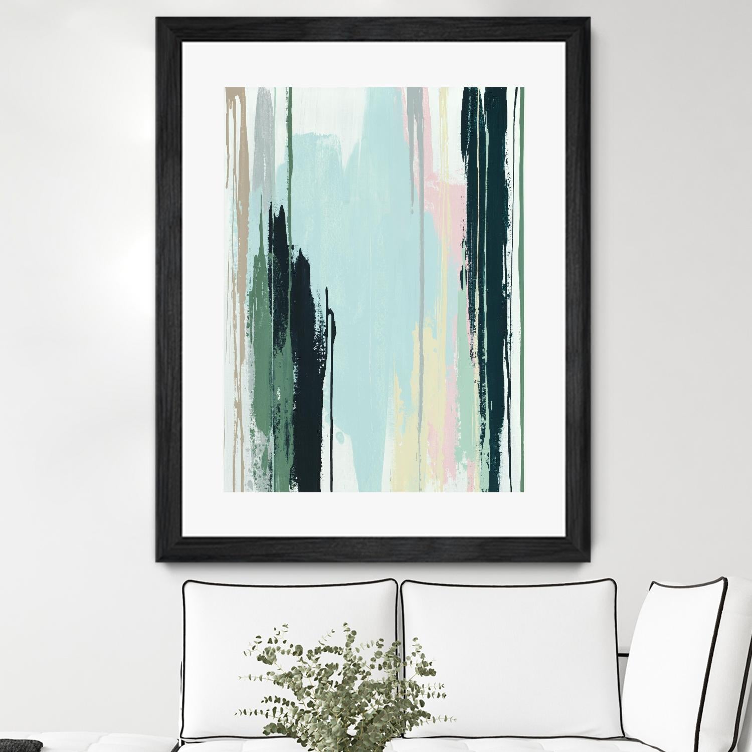 Splendid Mirage I by Daleno Art on GIANT ART - pink abstract abstrait 