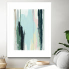 Splendid Mirage I by Daleno Art on GIANT ART - pink abstract abstrait 