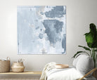 Texas Stamp II by Daleno Art on GIANT ART - blue abstract abstrait 