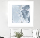 Texas Stamp II by Daleno Art on GIANT ART - blue abstract abstrait 