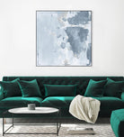 Texas Stamp II by Daleno Art on GIANT ART - blue abstract abstrait 
