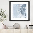 Texas Stamp II by Daleno Art on GIANT ART - blue abstract abstrait 