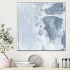 Texas Stamp II by Daleno Art on GIANT ART - blue abstract abstrait 