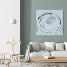 The Calm Before II by Daleno Art on GIANT ART - blue shapes abstrait 