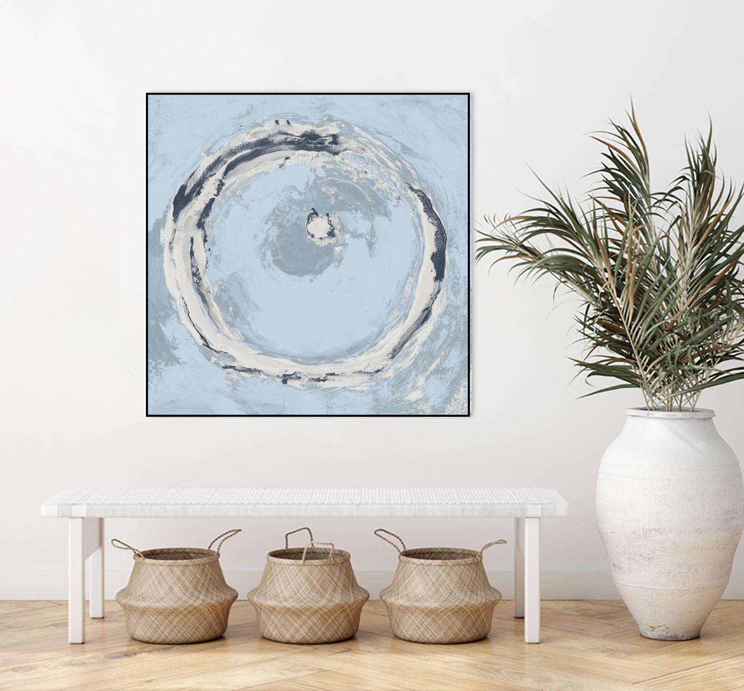 The Calm Before II by Daleno Art on GIANT ART - blue abstract abstrait 