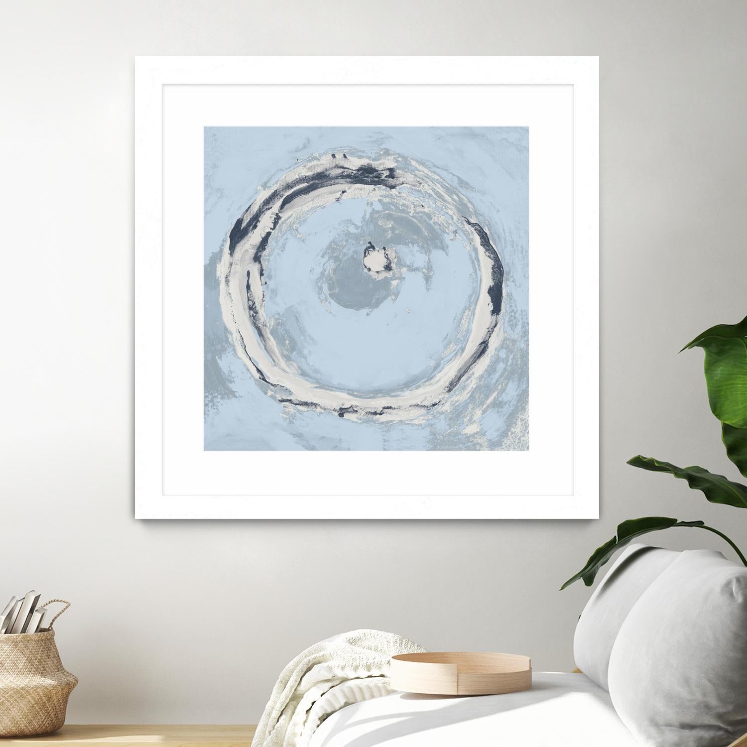 The Calm Before II by Daleno Art on GIANT ART - blue abstract abstrait 