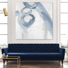 Twice Over VII by Daleno Art on GIANT ART - blue abstract abstrait 
