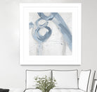 Twice Over VII by Daleno Art on GIANT ART - blue abstract abstrait 