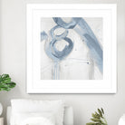 Twice Over VII by Daleno Art on GIANT ART - blue abstract abstrait 