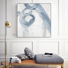 Twice Over VII by Daleno Art on GIANT ART - blue abstract abstrait 
