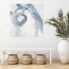 Twice Over VII by Daleno Art on GIANT ART - blue abstract abstrait 