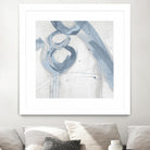 Twice Over VII by Daleno Art on GIANT ART - blue abstract abstrait 