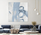 Twice Over IX by Daleno Art on GIANT ART - blue abstract abstrait 