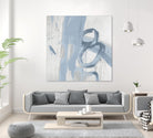 Twice Over IX by Daleno Art on GIANT ART - blue abstract abstrait 