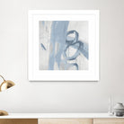 Twice Over IX by Daleno Art on GIANT ART - blue abstract abstrait 