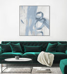 Twice Over IX by Daleno Art on GIANT ART - blue abstract abstrait 