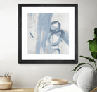Twice Over IX by Daleno Art on GIANT ART - blue abstract abstrait 