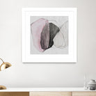 Tickled With Pink by Daleno Art on GIANT ART - pink shapes abstrait 
