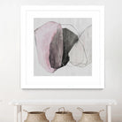Tickled With Pink by Daleno Art on GIANT ART - pink shapes abstrait 