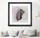 Tickled With Pink by Daleno Art on GIANT ART - pink shapes abstrait 