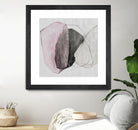 Tickled With Pink by Daleno Art on GIANT ART - pink shapes abstrait 