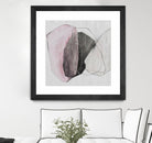 Tickled With Pink by Daleno Art on GIANT ART - pink shapes abstrait 