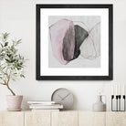Tickled With Pink by Daleno Art on GIANT ART - pink shapes abstrait 