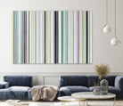 Never Going Straight by Daleno Art on GIANT ART - pink linear stripes