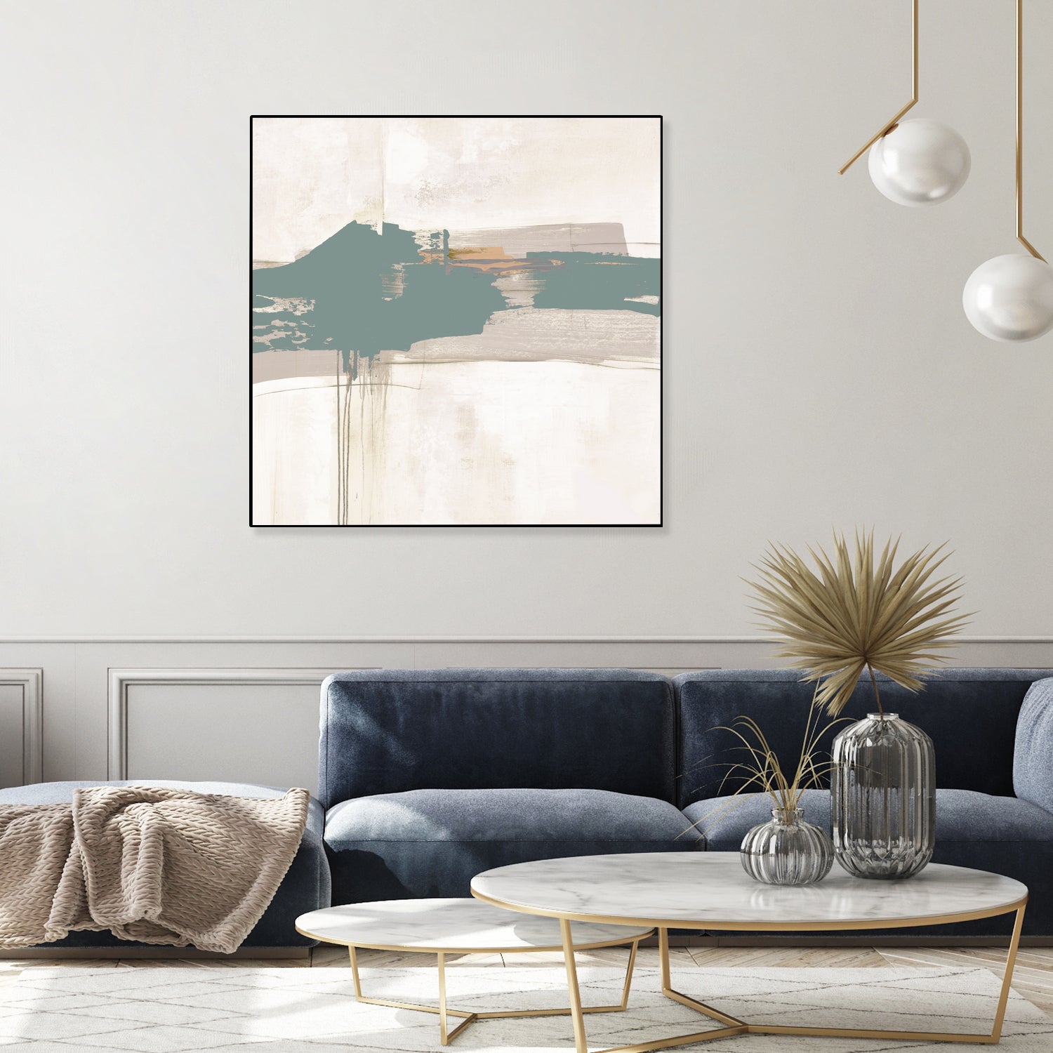 Complex Mind III by Daleno Art on GIANT ART - green abstract