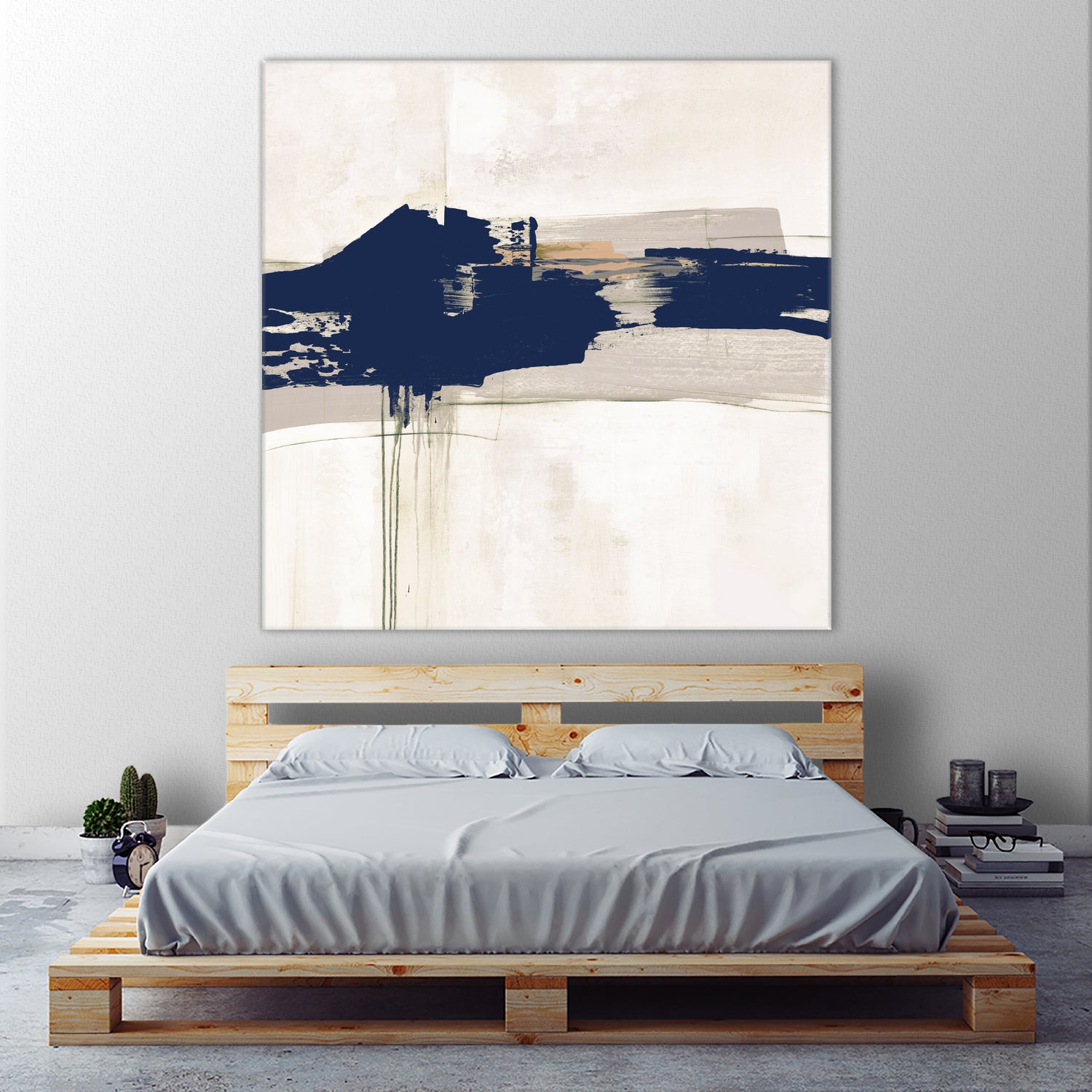 Complex Mind IV by Daleno Art on GIANT ART - blue abstract