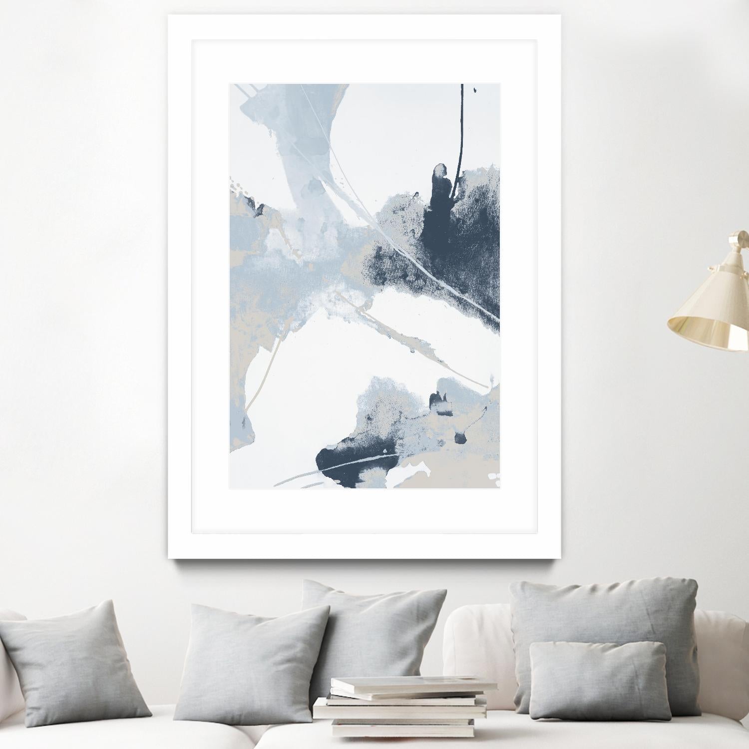 All Good Humor I by Daleno Art on GIANT ART - white abstract abstrait 