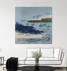Washing to Shore by Daleno Art on GIANT ART - blue abstract abstrait 