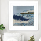 Washing to Shore by Daleno Art on GIANT ART - blue abstract abstrait 