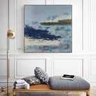 Washing to Shore by Daleno Art on GIANT ART - blue abstract abstrait 