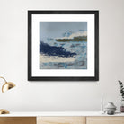 Washing to Shore by Daleno Art on GIANT ART - blue abstract abstrait 