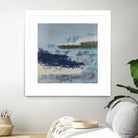 Washing to Shore by Daleno Art on GIANT ART - blue abstract abstrait 