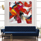 Stop to stare by Daleno Art on GIANT ART - red abstract abstrait 