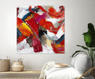 Stop to stare by Daleno Art on GIANT ART - red abstract abstrait 