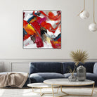 Stop to stare by Daleno Art on GIANT ART - red abstract abstrait 