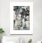 Wall Street Transactions.tif by Daleno Art on GIANT ART - blue street art abstrait 