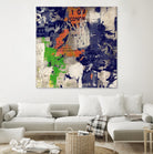 Economic Shift I by Daleno Art on GIANT ART - orange abstract abstrait 