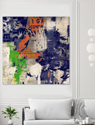 Economic Shift I by Daleno Art on GIANT ART - orange abstract abstrait 
