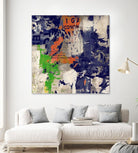Economic Shift I by Daleno Art on GIANT ART - orange abstract abstrait 