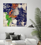 Economic Shift I by Daleno Art on GIANT ART - orange abstract abstrait 