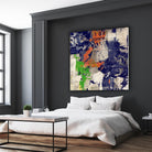 Economic Shift I by Daleno Art on GIANT ART - orange abstract abstrait 