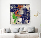 Economic Shift I by Daleno Art on GIANT ART - orange abstract abstrait 