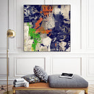Economic Shift I by Daleno Art on GIANT ART - orange abstract abstrait 