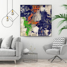 Economic Shift I by Daleno Art on GIANT ART - orange abstract abstrait 