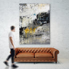 The Hike by Daleno Art on GIANT ART - blue abstract abstrait 