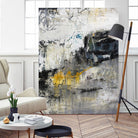 The Hike by Daleno Art on GIANT ART - blue abstract abstrait 